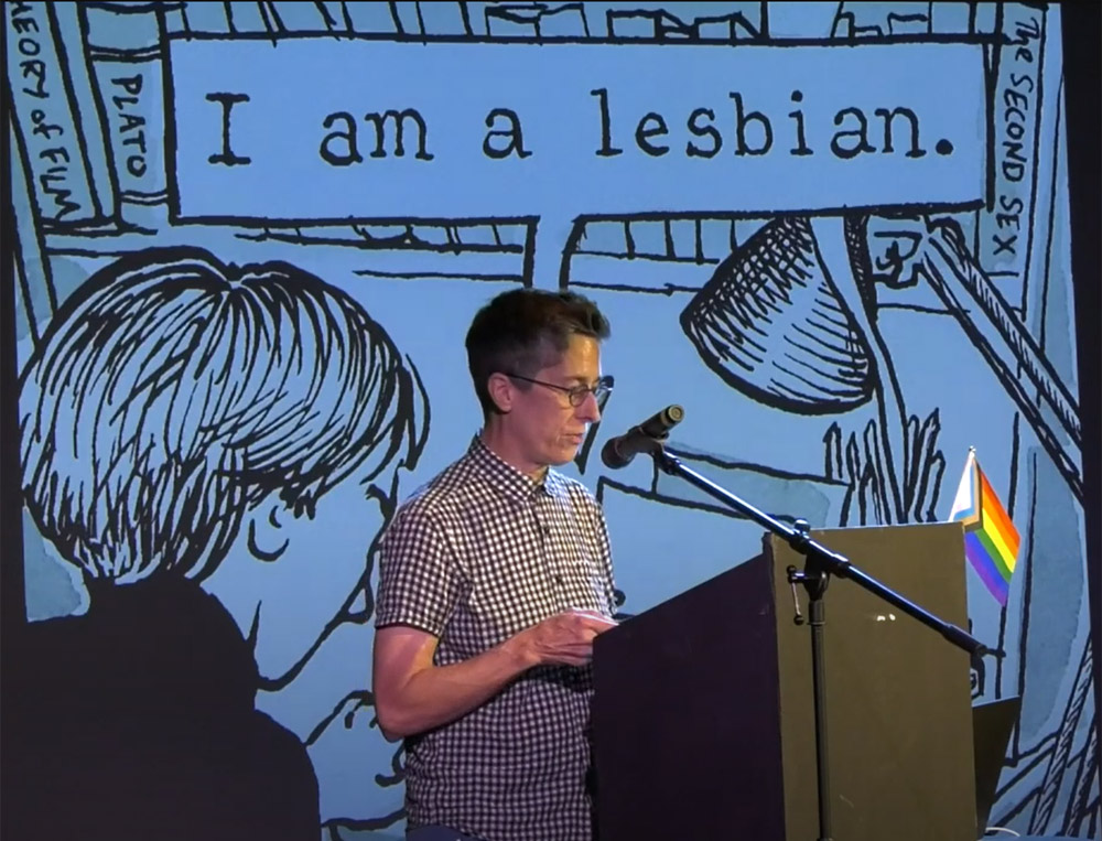 Alison Bechdel at the Brigg’s Opera House