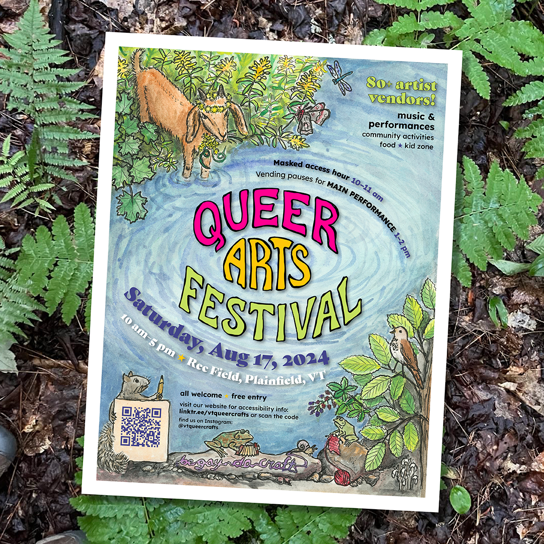 Queer Arts Festival in Plainfield, Vermont, USA