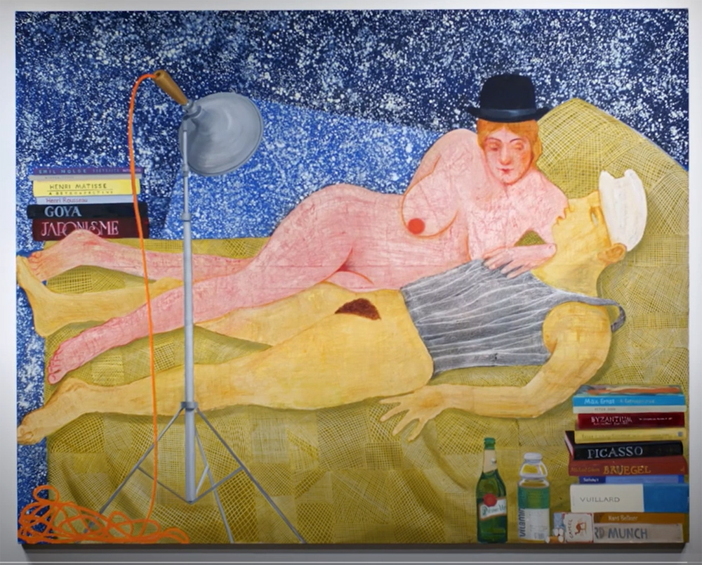 Night Studio (2009) by Nicole Eisenman